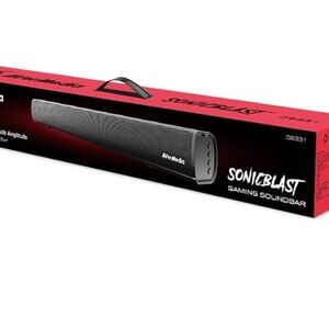 AVerMedia GS331 SonicBlast Gaming Soundbar - 40W Bluetooth PC & Console Speaker